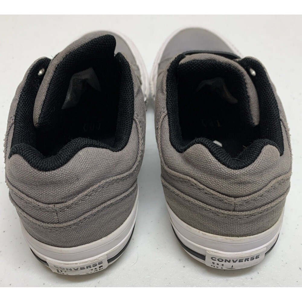 Converse Pro Blaze Shoes Sneakers Youth 13 Gray Star Chevron Canvas - Picture 7 of 9